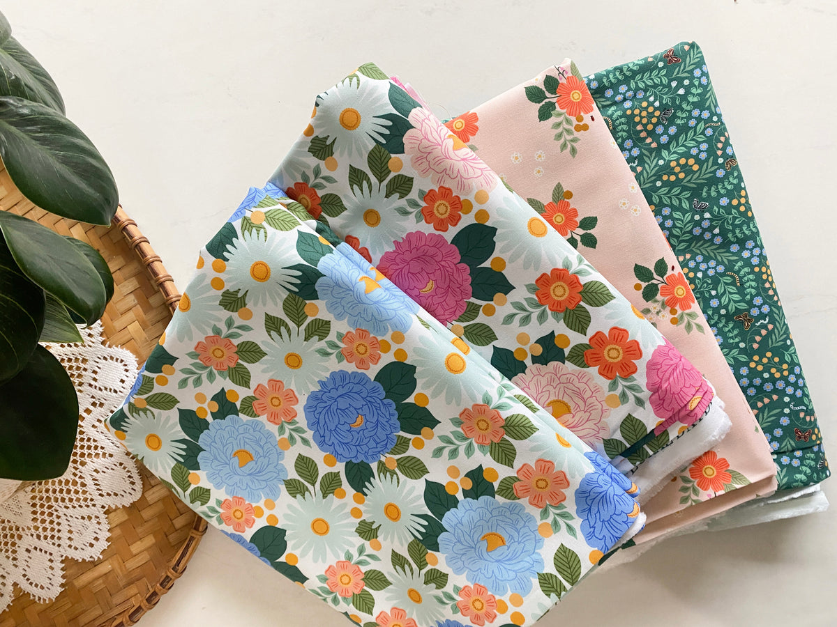 Floral Woven Lot #2: 10 m Bundle