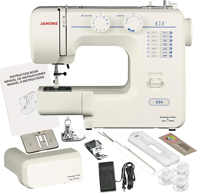 Janome 234 Sewing Machine - Local pickup only