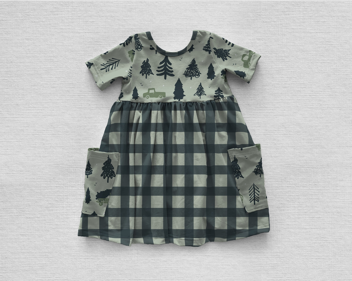 R55 PREORDER - Winter Forest Plaid by Katie Kable (8578104623342)