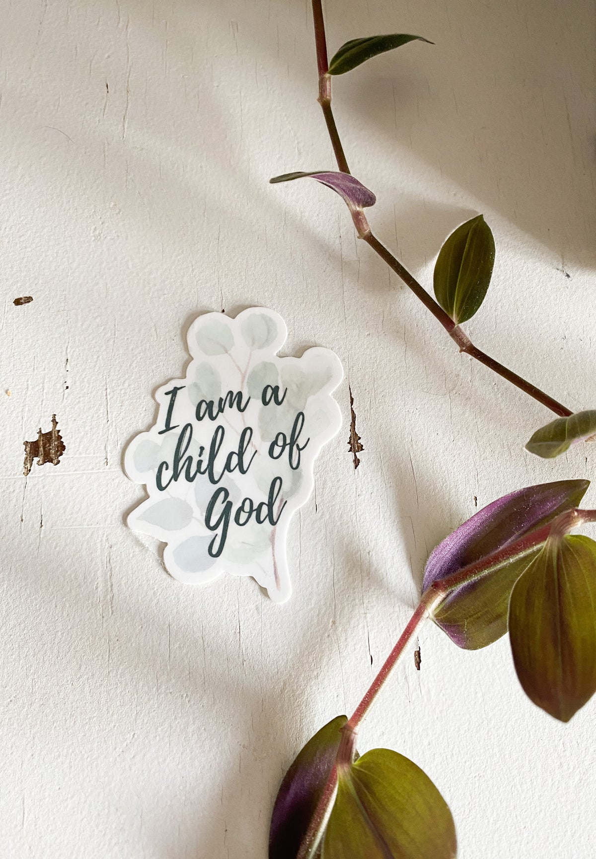 Vinyl Sticker - I am a child of God (8251523662062)