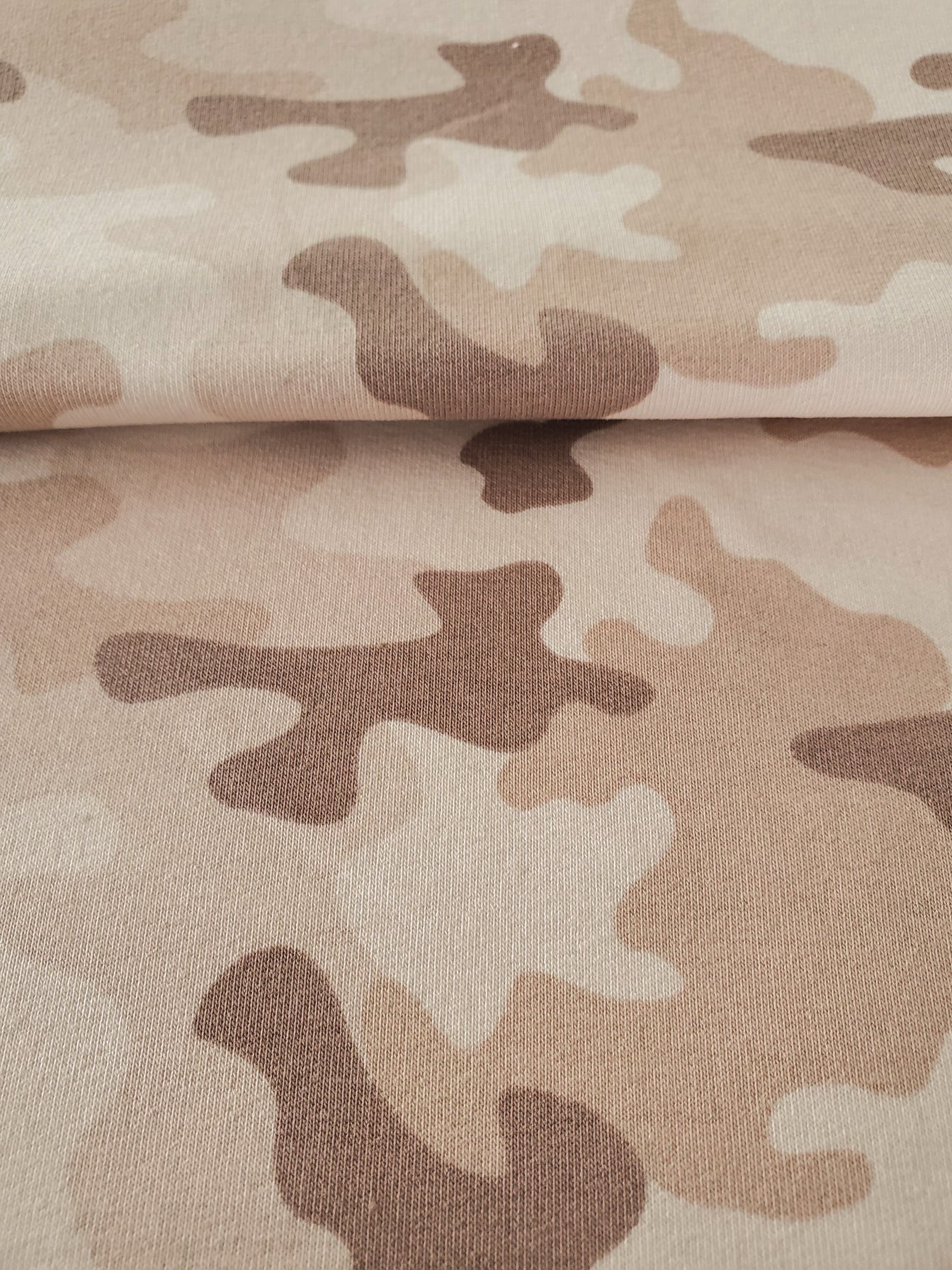 Muted Camouflage - French Terry - by the 1/2 metre – Prairie Love Knits